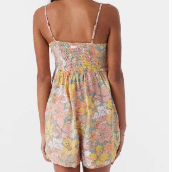 O'Neill Dorrie Janis Floral Romper NWT - Picture 2 of 3